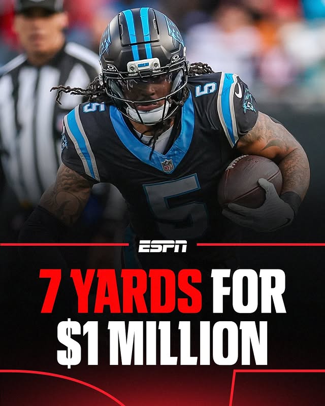 Instagram post by @adamschefter for ESPN. Caption reads: A lot on the line for Rico Dowdle vs. Tampa 👀

💰....