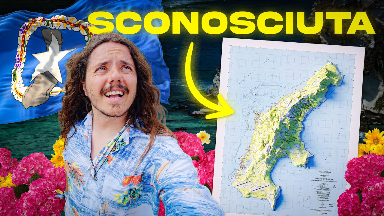 YouTube post by @safariumano for Saily. Caption reads: scommetto che non ci sei mai stato 🇲🇵 il....