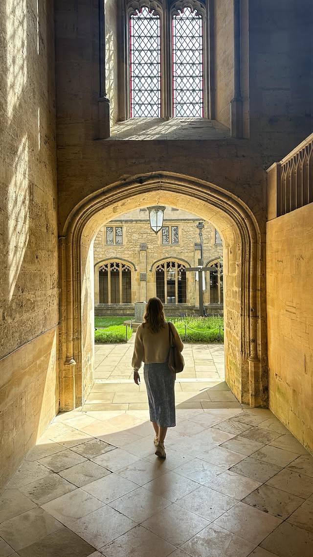 Instagram post by @theknittingnorwegian for We Are Knitters. Caption reads: I’m back in my third hometown and it feels amazing....