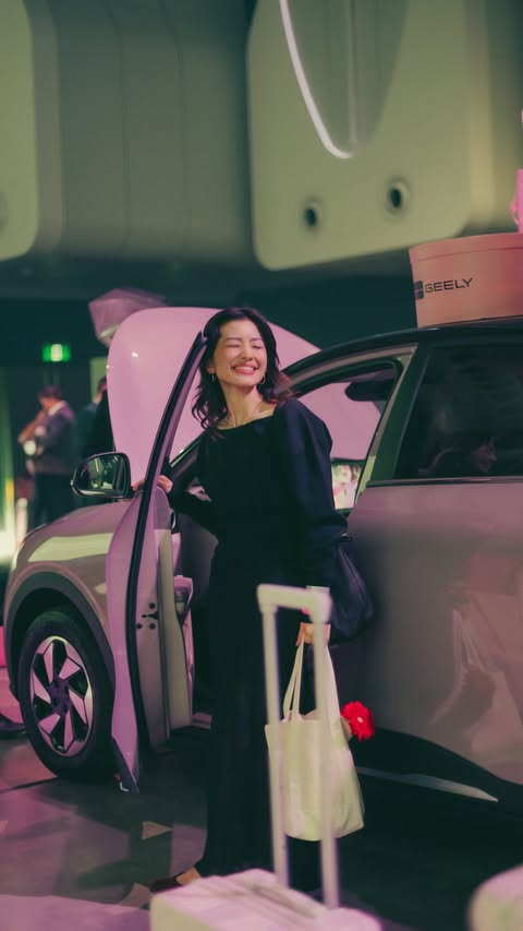 Instagram post by @picsbychii for Geely. Caption reads: Went on a little side quest to experience....