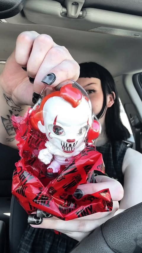 Instagram post by @ghoulhost for Just Play. Caption reads: Tiny Nightmares are the cutest kind of creepy.....