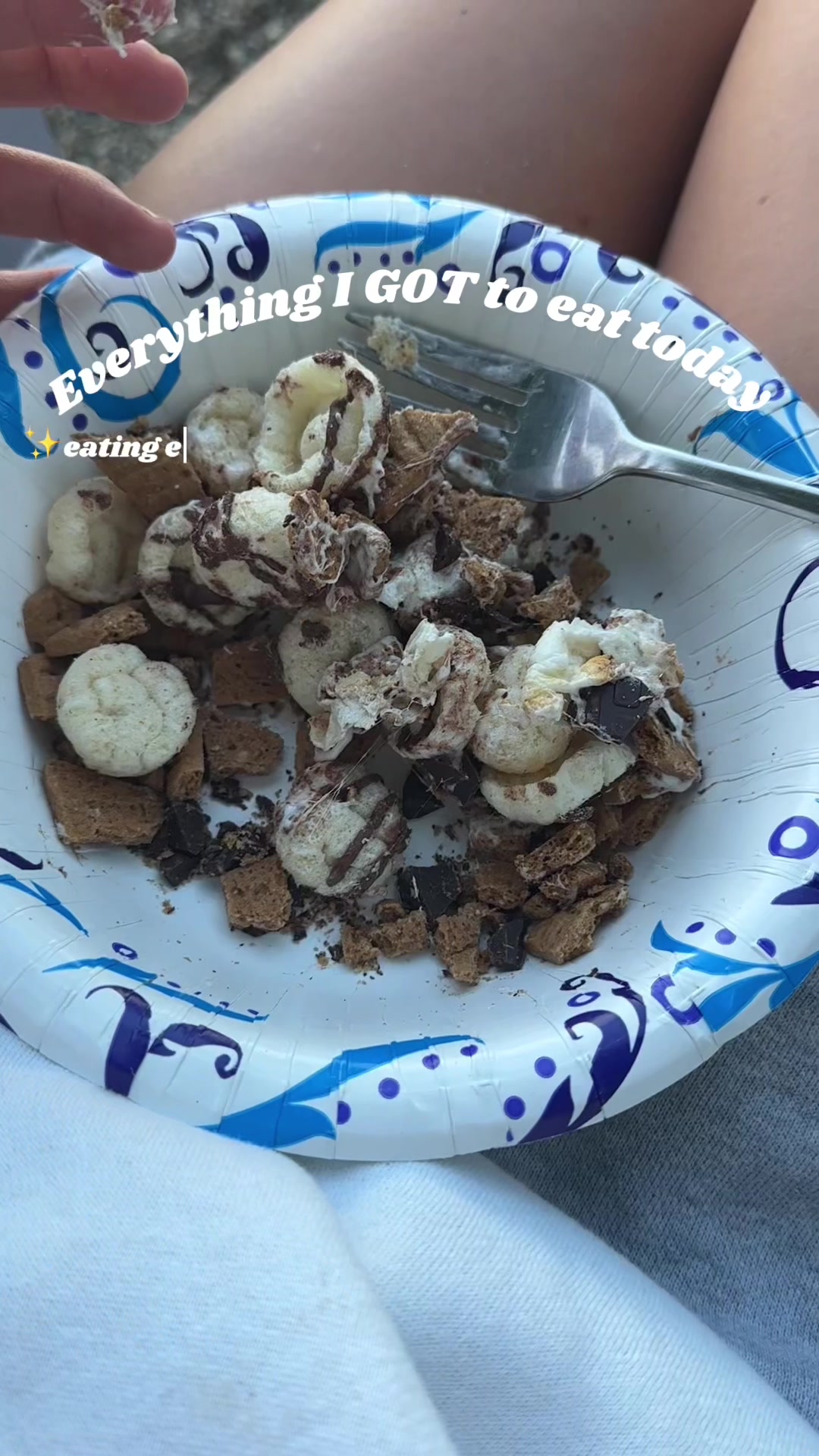 TikTok post by @breeezyt for Purely Elizabeth. Caption reads: Everything I got to eat today to be in the best....