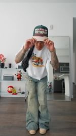 Instagram post by @mousetrvp for mnml. Caption reads: Love, Peace & Beethoven 🎶

Full fit @mnml.la |....