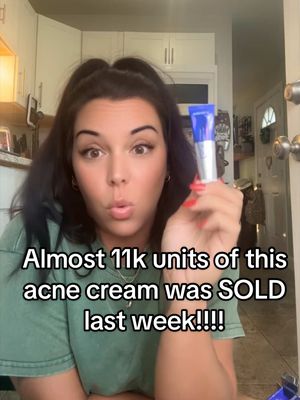 TikTok post by @_rianalee for Osaka Ebisu. Caption reads: [...] been more excited for an acne cream! @Osaka....