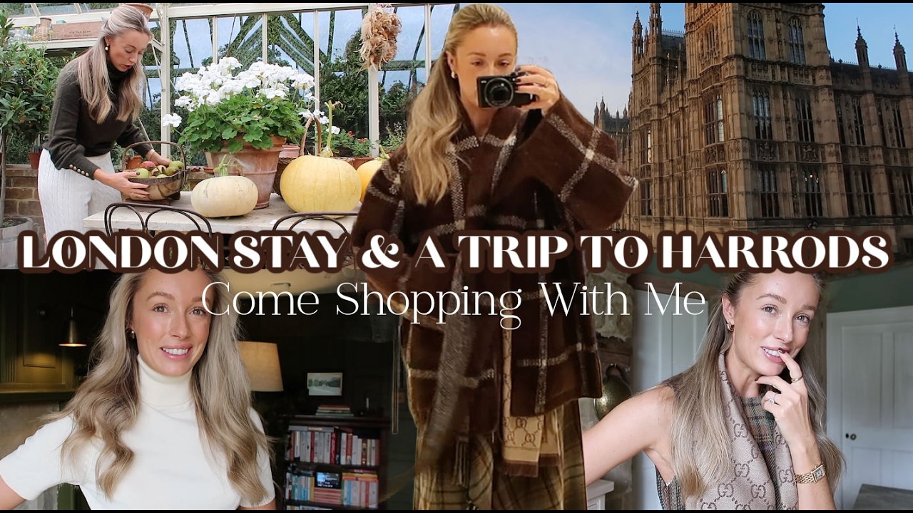 YouTube post by @JosieIrons for Klarna. Caption reads: Come Shopping In London With Me & The First....
