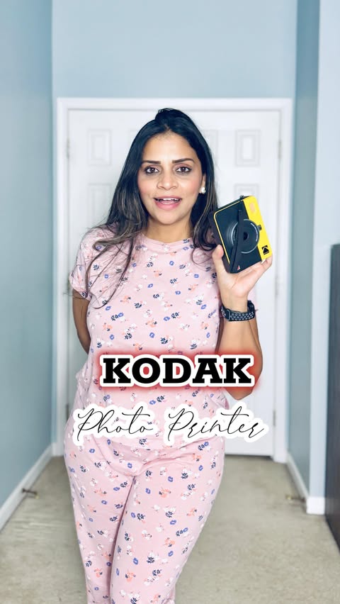 Instagram post by @glambyitti for Kodak Photo Printer. Caption reads: “We don’t remember days, we remember moments.”....