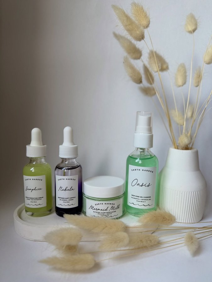 Instagram post by @by.mariamkh for Earth Harbor. Caption reads: @earthharbor 🤍.