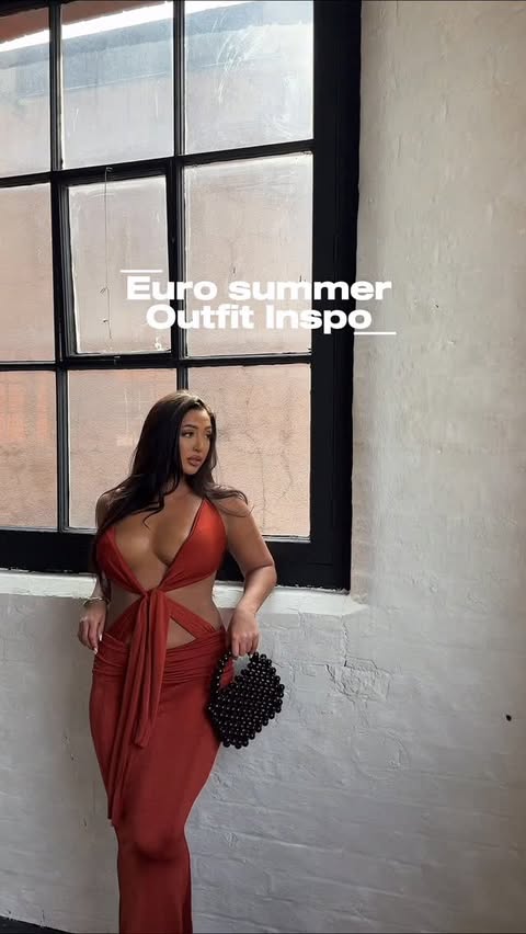Instagram post by @alishasimone for EGO. Caption reads: It’s a euro summer with @egoofficial 🫦 ad.