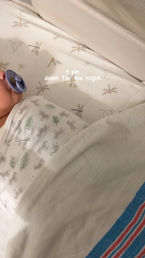 Instagram post by @zoerpatchin for Lansinoh. Caption reads: Nights w a newborn made easier w @lansinohusa....