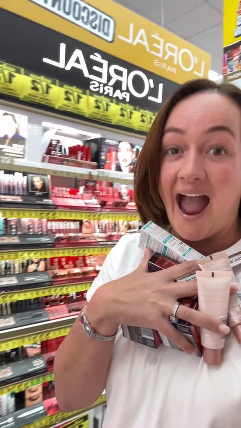 Instagram post by @adele_barbaro for Chemist Warehouse. Caption reads: [...] up online or in store at....