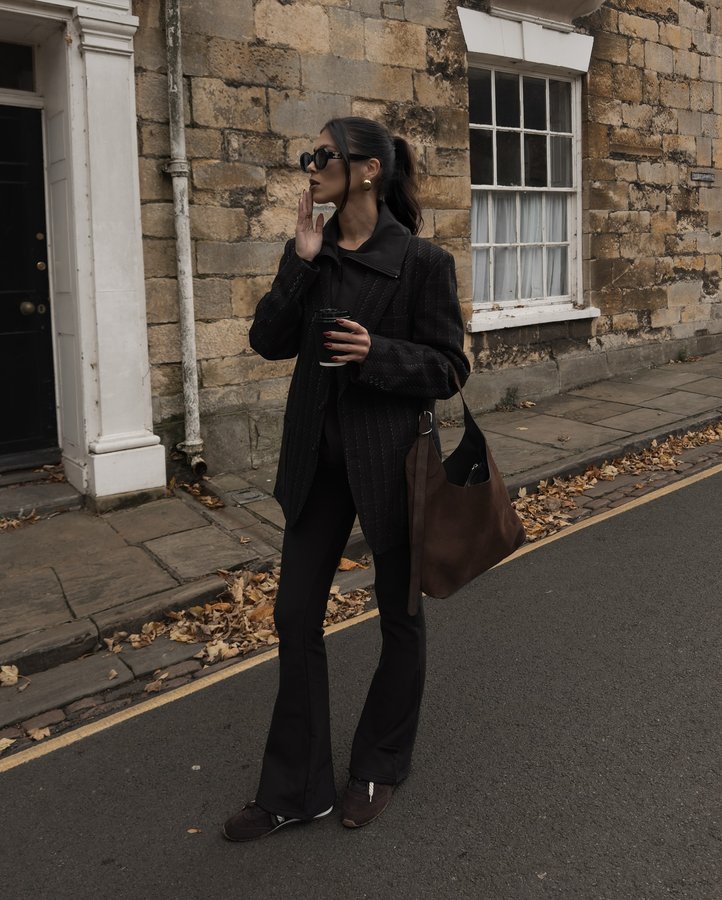 Instagram post by @desislava.iliykova for LOVALL. Caption reads: Dressing as a coffee bean makes me so happy ☕️....