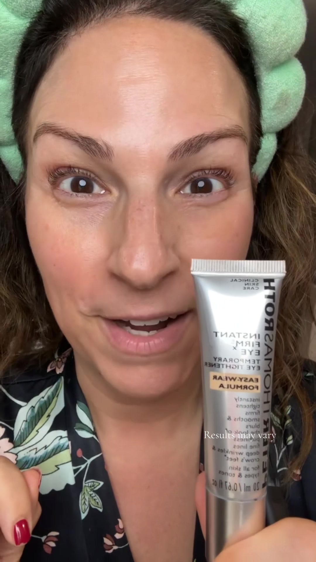 TikTok post by @itswalterhops for Peter Thomas Roth. Caption reads: [...] fine lines & wrinkles. @Peter Thomas Roth....