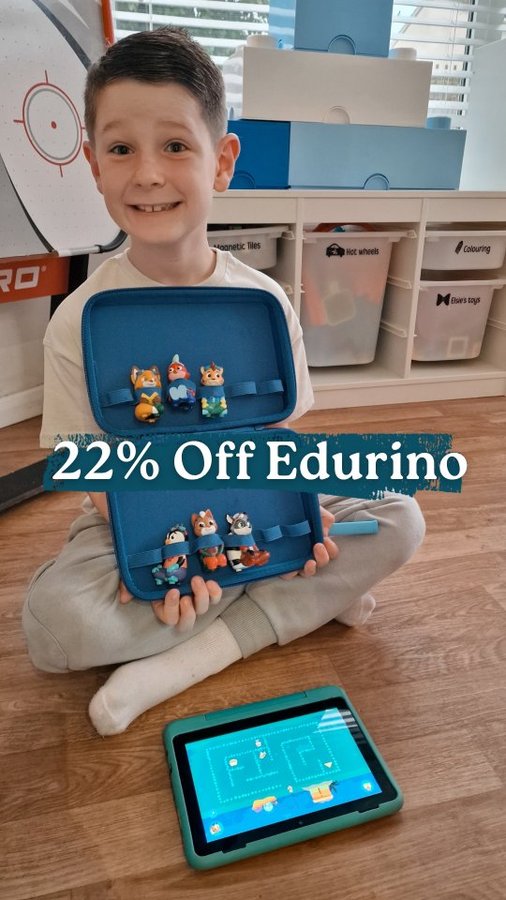 Instagram post by @the.english.family for Edurino. Caption reads: [...] VIP ALERT ✨.
Ad | If you’ve been eyeing....