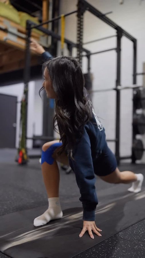 Instagram post by @alixtruong for KT Tape. Caption reads: No support better than @kttape. Make that PRO....