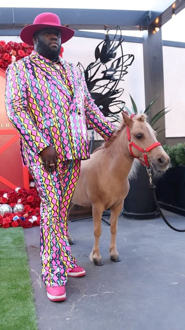 Instagram post by @theeramillionaire for Woodford Reserve. Caption reads: [...] horse took us on a JOURNEY with....