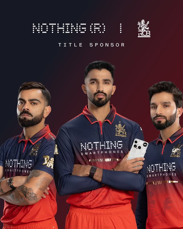 Instagram post by @royalchallengers.bengaluru for nothing. Caption reads: One step forward towards another historic victory,....