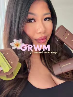 TikTok post by @auchristina_ for Momo’s Workshop. Caption reads: [...] Workshop 15% off: christiina15....