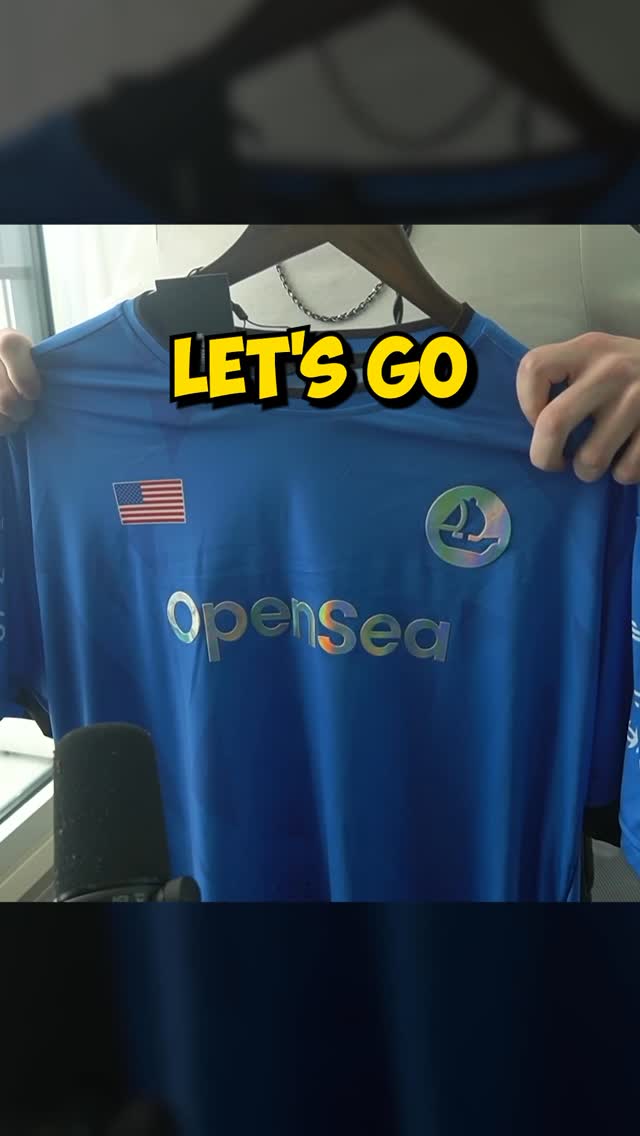 Instagram post by @mongraal for OpenSea. Caption reads: I joined @opensea as their first global gaming....