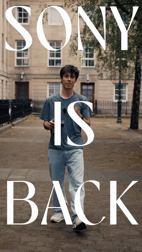 Instagram post by @epgroup.co for Sony UK & Ireland. Caption reads: London Photographers - @sony.unitedkingdom is back....