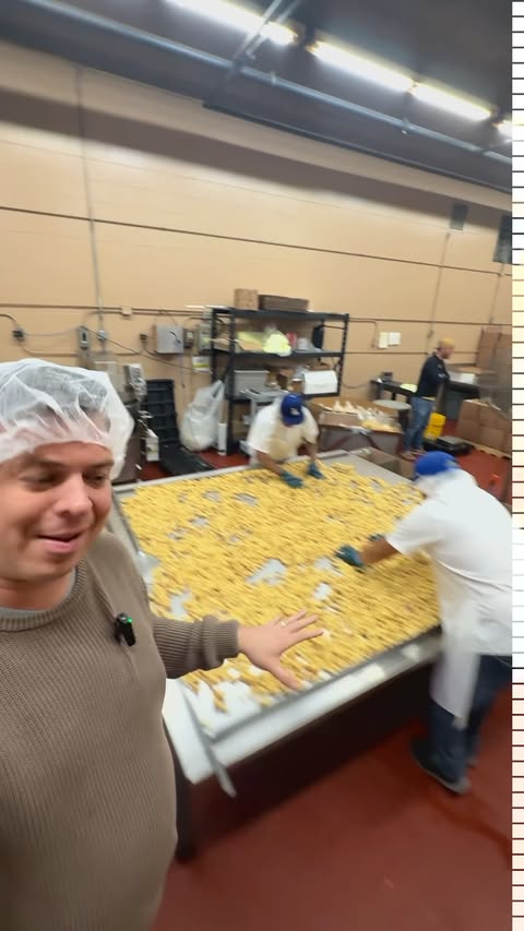 Instagram post by @oneminutetours for Xfinity. Caption reads: Thank you to the We Are Nuts folks for showing me....