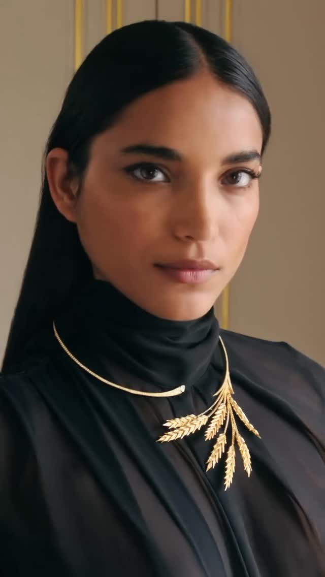 Instagram post by @haremsjewel for Boucheron. Caption reads: Created in 1879, the Question Mark defies....