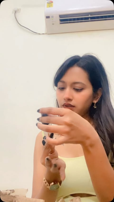 Instagram post by @nisha__0910 for Smytten. Caption reads: [...] your beauty and skincare routine.....