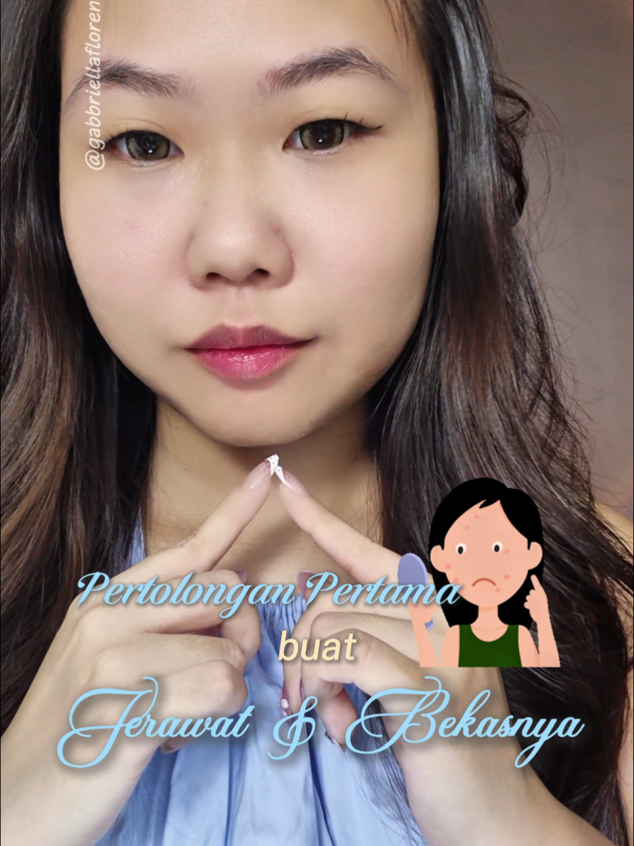 TikTok post by @gabbriellaflorensia for Nurilab.id. Caption reads: [...] malamnya besok pagi lebih mendingan✨️....