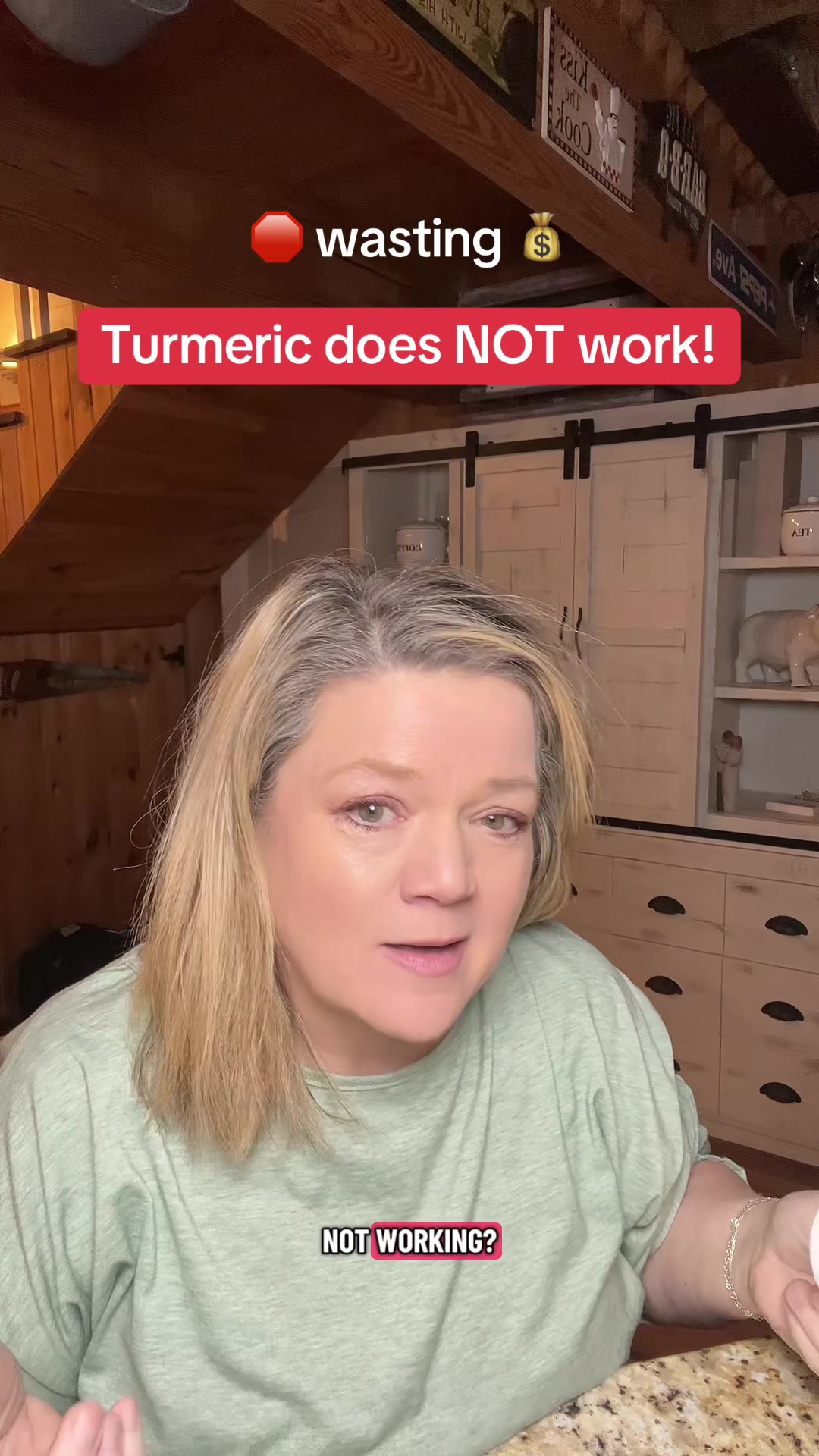 TikTok post by @bonniemcd for Micro Ingredients. Caption reads: [...] been amazing in my health journey. @Micro....