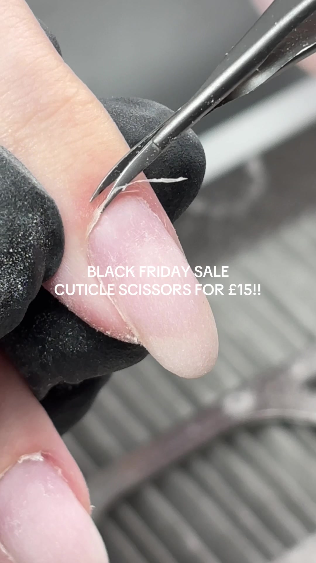 TikTok post by @bylillybell for Katie Barnes Tool Range. Caption reads: black friday sales are here!! @Katie Barnes Tool....