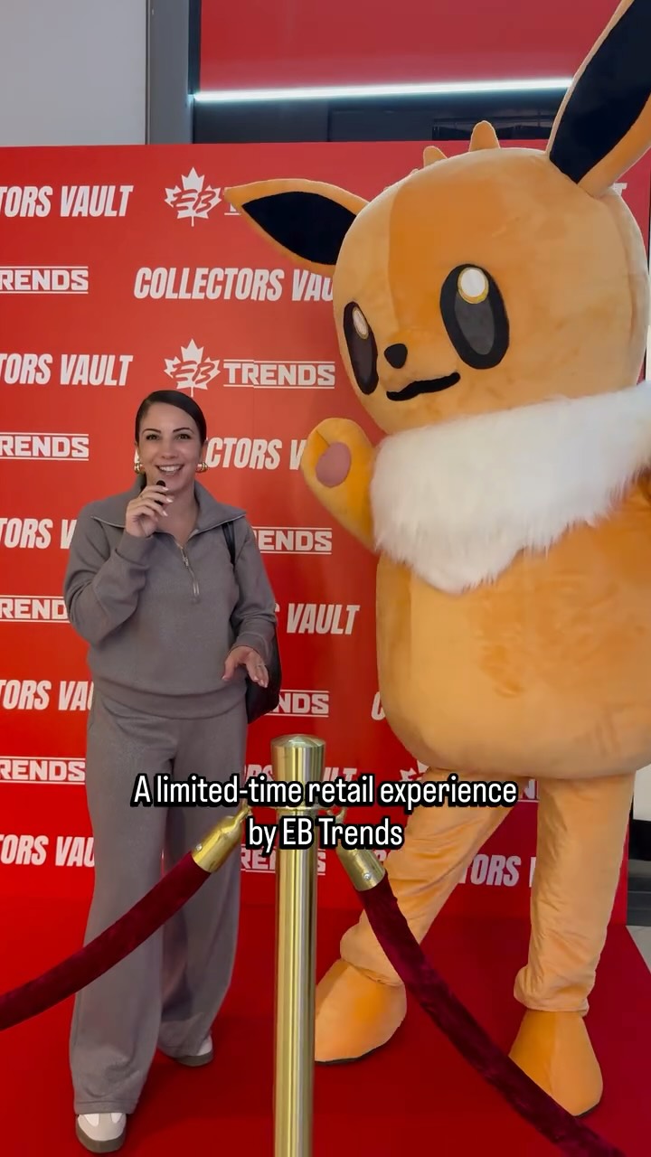 Instagram post by @imvictoriahale for GameStop. Caption reads: The Collectors Vault is officially open 🔥....