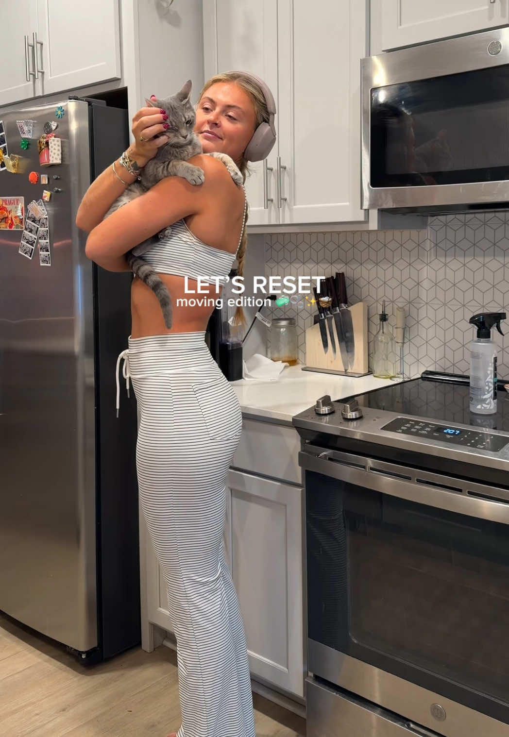 TikTok post by @rainbowsunshineandclover for Natural Life. Caption reads: [...]  outfit in my ltk !!!  @Halara @Natural Life....