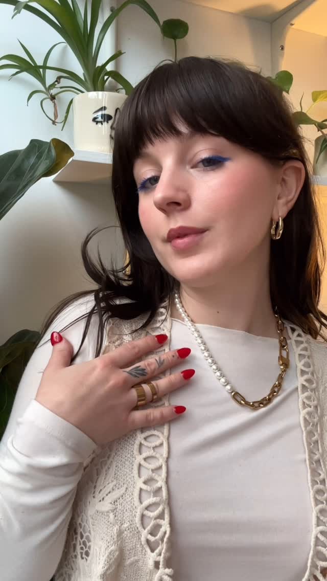 Instagram post by @winterooni for VITALY. Caption reads: new jewels from @vitaly ✨ #gifted.