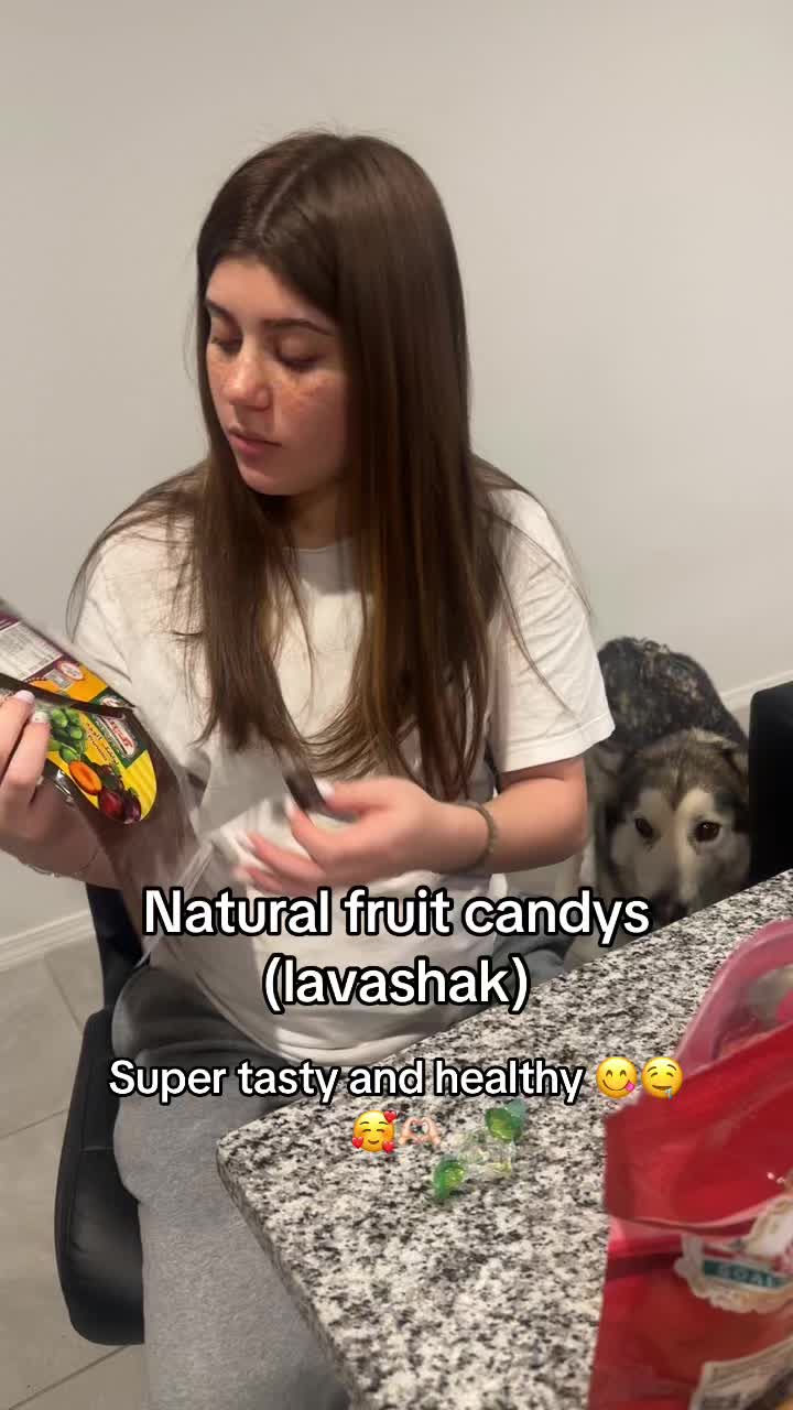 TikTok post by @elizabethessence.23 for Lavashak. Caption reads: You guys should definitely try these if you like....