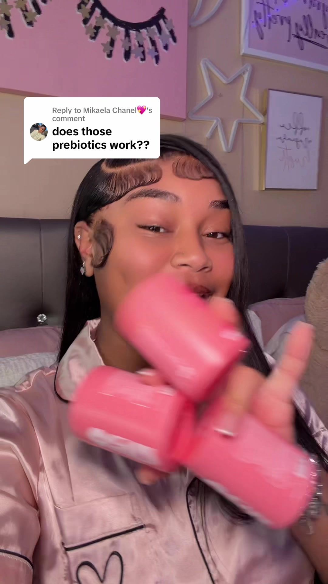 TikTok post by @simplyprettyy for O Positiv. Caption reads: [...] Chanel💖 Yesss, I actually love my @O....