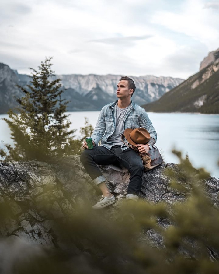 Instagram post by @lostcoordinate for Wilderness Culture. Caption reads: I've owned a camera for just over 2 years now, and....