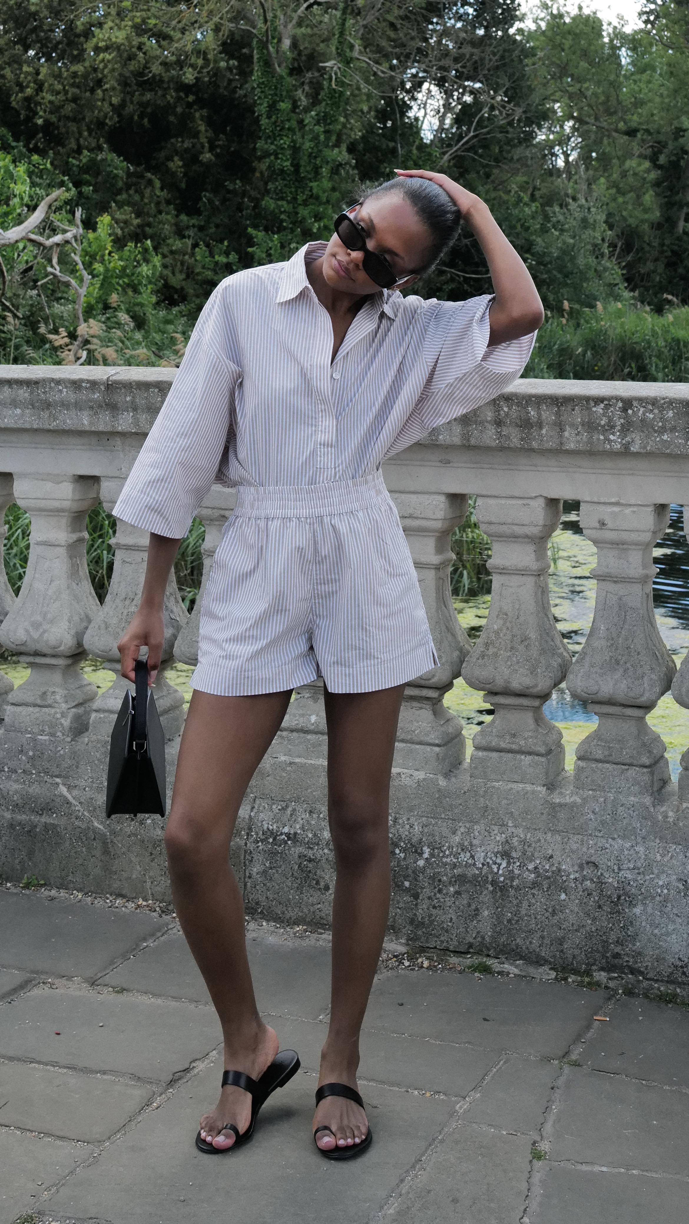 Instagram post by @fabianacristinx for French Connection. Caption reads: Looks for summer packing with @frenchconnection....