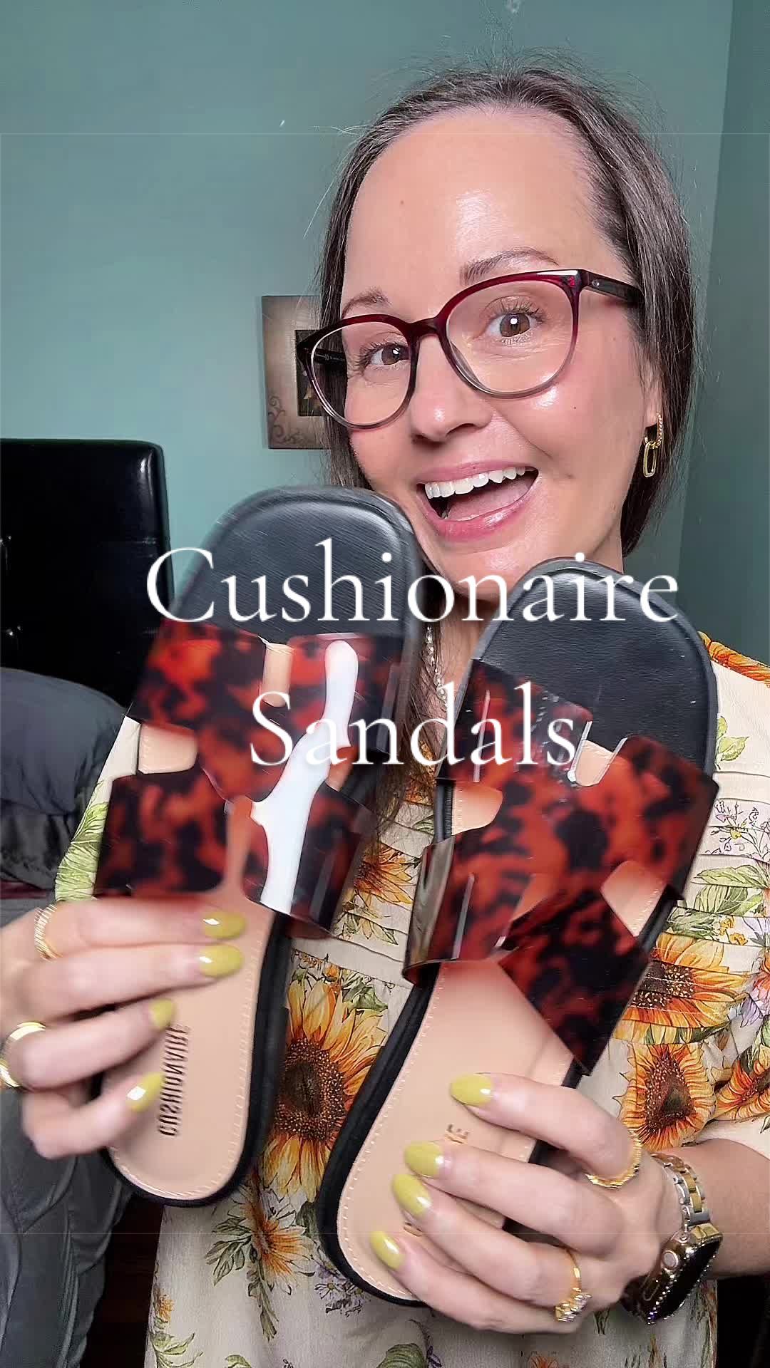 TikTok post by @tishstewart1 for Cushionaire. Caption reads: [...] Hopefully they’ll get more soon!....