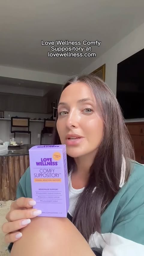Instagram post by @um.gabi for Love Wellness. Caption reads: How do I not know this at 32?! @lovewellness....
