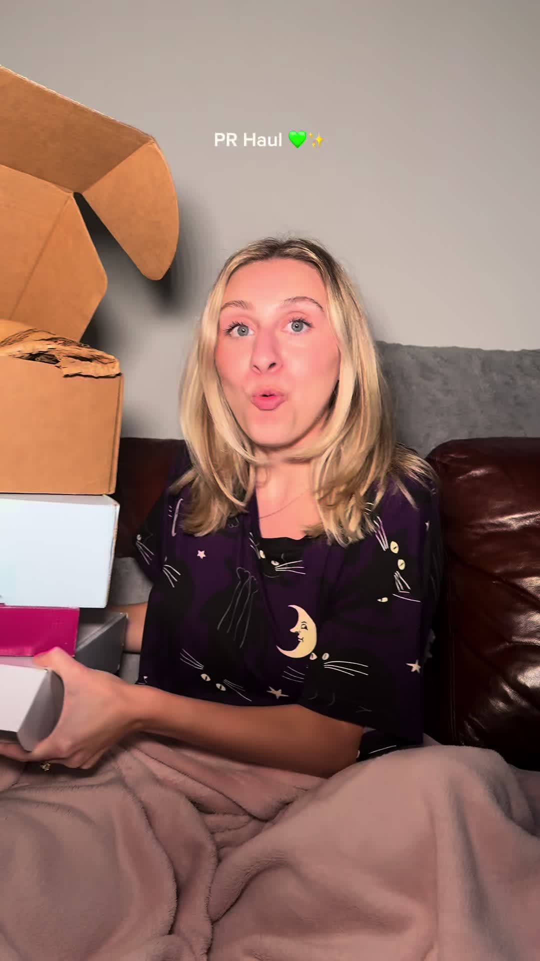 TikTok post by @mary_naccarato for FarmacyBeauty. Caption reads: So incredibly grateful and truthfully shocked that....