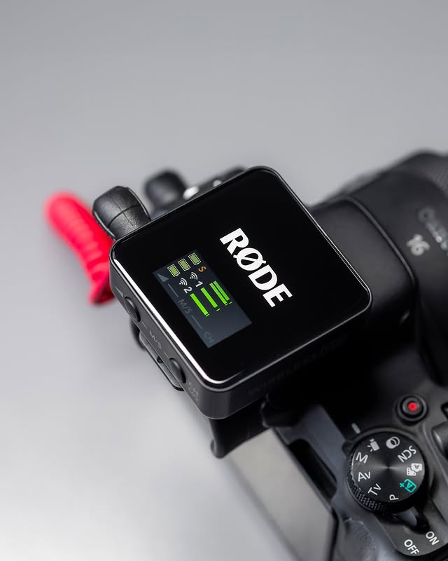 Instagram post by @cantonparker for RØDE. Caption reads: Undefeated. 🖤 #WirelessGoGen3 #RØDE.