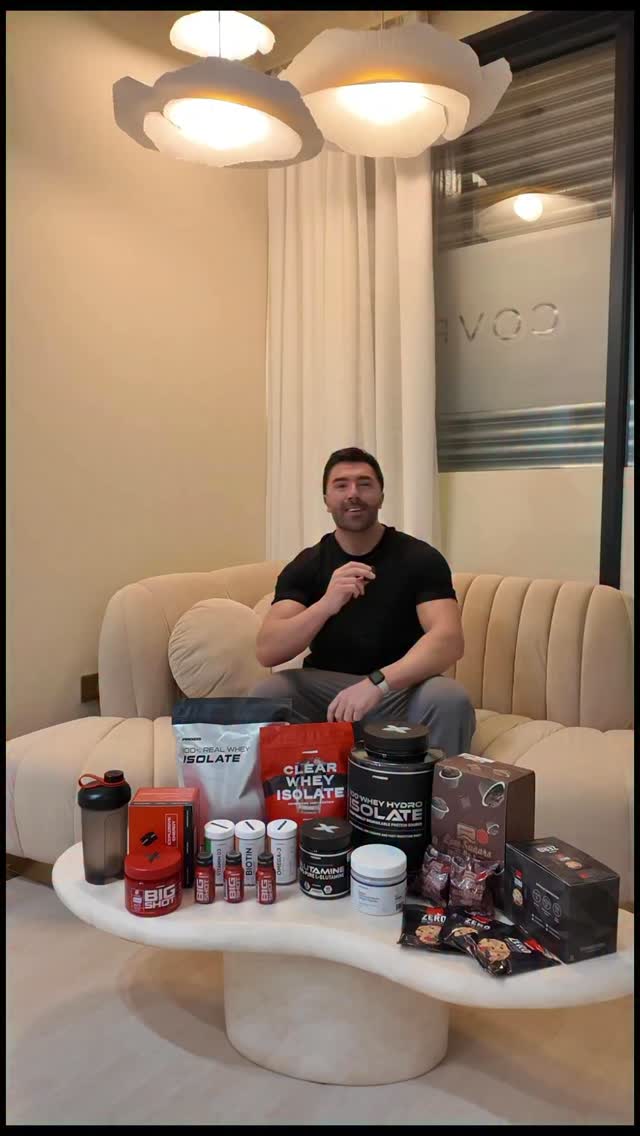 Instagram post by @jamesgshore for Prozis. Caption reads: James Tindale X Prozis 💪🏽 

So happy to be able....