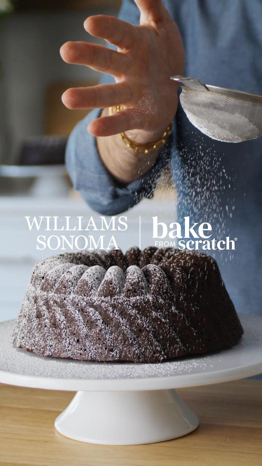 Instagram post by @brianharthoffman for Williams Sonoma. Caption reads: ✨ Introducing a new way to bake with heart....