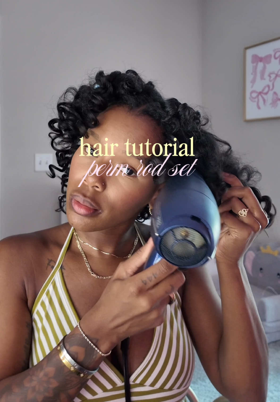 TikTok post by @amarizakhaiyah for DevaCurl. Caption reads: [...] out way better than I expected 😭 @DevaCurl....