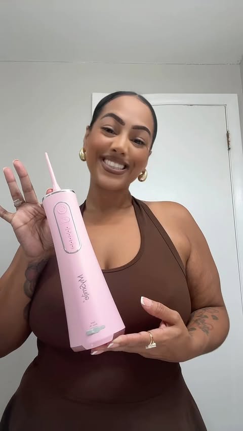 Instagram post by @trishymarie for MySmile. Caption reads: Really happy with these products from @mysmile....