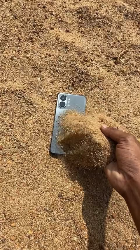 Instagram post by @technoflipofficial for Tecnomobile. Caption reads: Phone ഒന്ന് എറിഞ്ഞു നോക്കിയതാ🥵 ഇത്രയും....