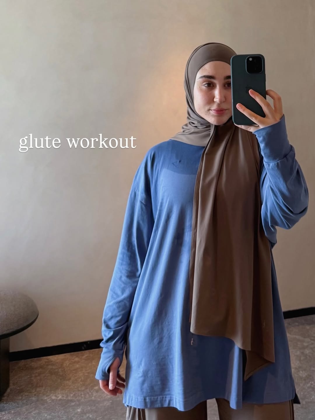 Instagram post by @leanadeebb for Gymshark. Caption reads: save for your next glute sesh 🤝 

Full fit +....