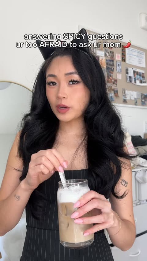 Instagram post by @charlizeechiu for European Wax Center. Caption reads: Answering ALL your TMI Girl Talk questions on hair....