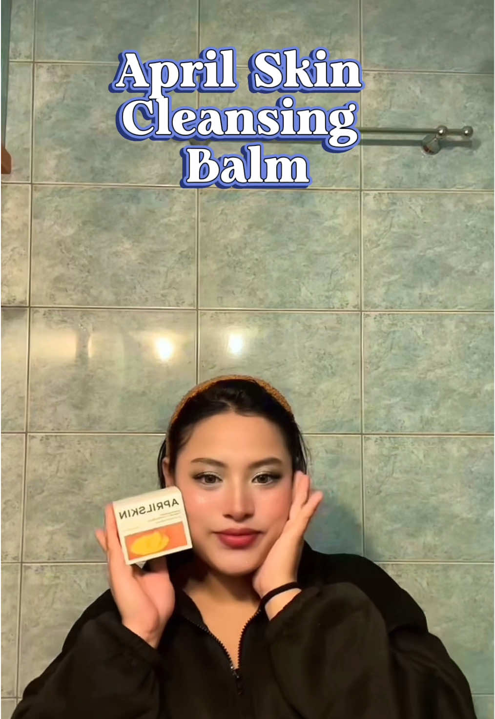 TikTok post by @punamshrestha020 for APRILSKIN. Caption reads: [...] This is your sign to switch to the....