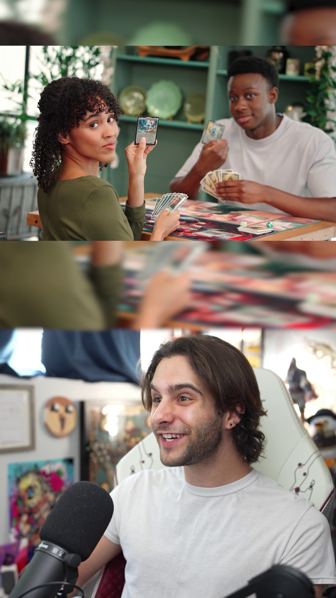 Instagram post by @dmottt for Magic: The Gathering. Caption reads: Don't throw rocks at the turtle ducks, Danny!....