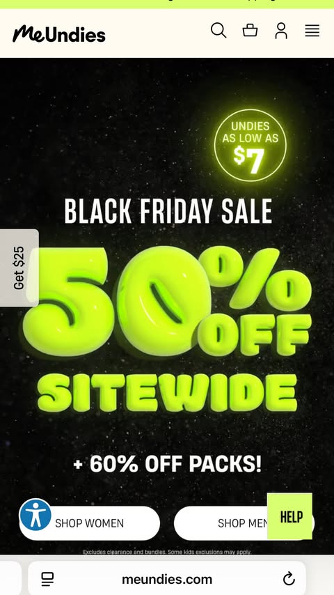 Instagram post by @bryceideeleos for MeUndies. Caption reads: [...] with the softest, comfiest sets from....